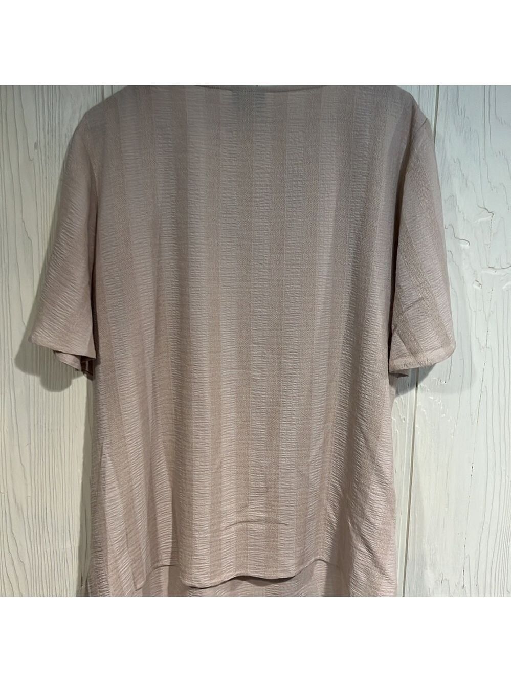JM Collections Beige Blouse with Embellishment XL - Picture 4 of 10
